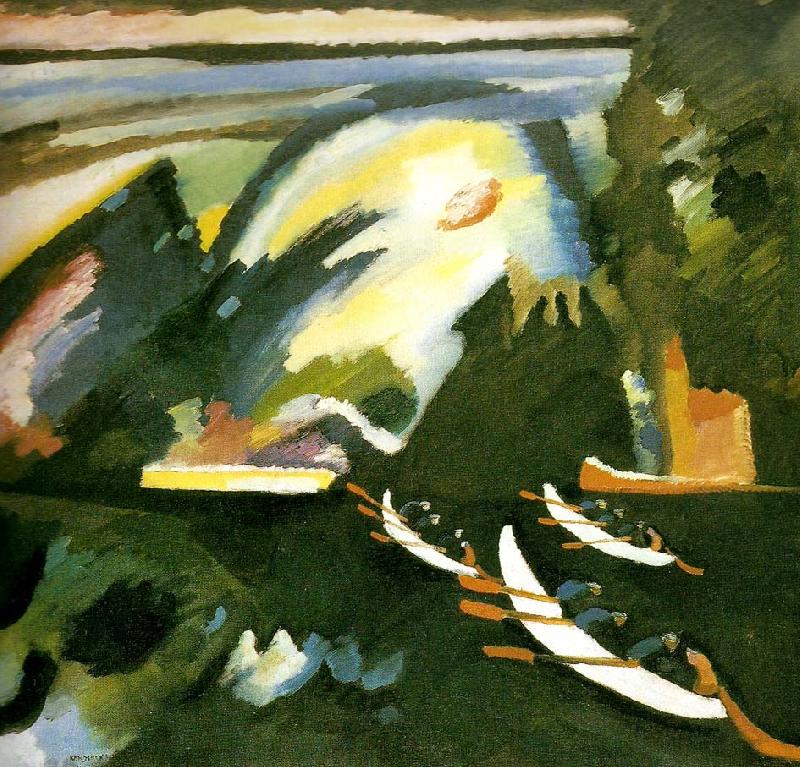 Wassily Kandinsky boat trip